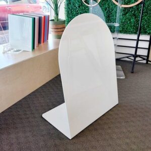 Acrylic stand, floor sign blank